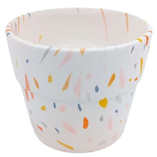 Vaso Decorativo 12x10cm em Cerâmica 20 Comercial