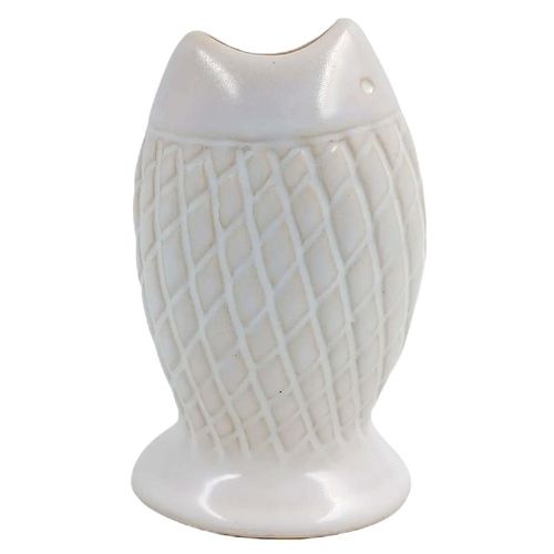 Vaso Decorativo Peixe 10x7cm em Cerâmica Mai Home