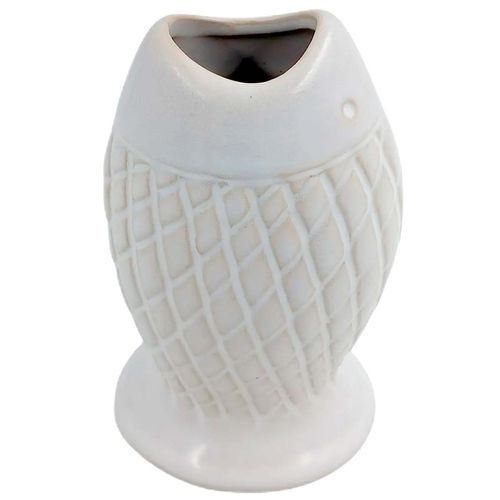 Vaso Decorativo Peixe 10x7cm em Cerâmica Mai Home