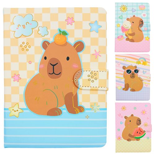 Caderno Capivara 17,8x12,8cm 112 Folhas em Papel Dcarte