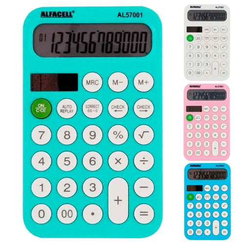 Calculadora de Mesa 15cm Digital 12 Dígitos Imporiente