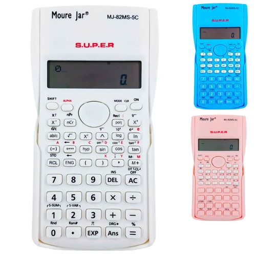 Calculadora Cientifica Color 15,5cm em Plástico Michael Judi