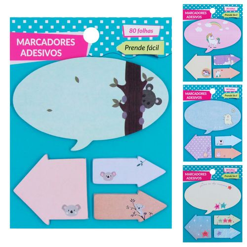 Kit Bloco Adesivo 80 Folhas Imporiente