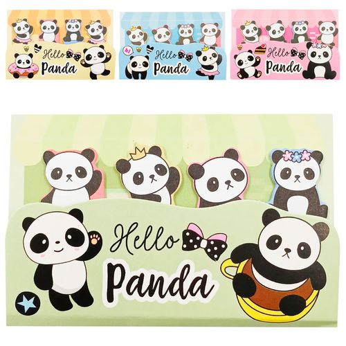 Bloco de Anotação Panda Autoadesivo 10x7cm em Papel Livon
