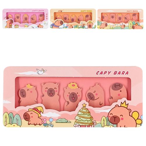 Bloco de Anotação Autoadesivo Capivara 14,5cm em Papel Livon