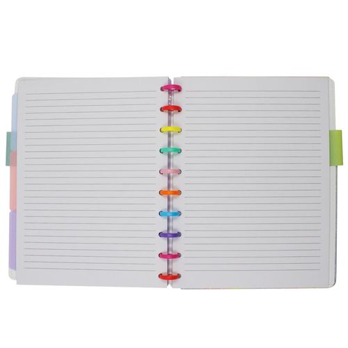 Agenda Inteligente Glitter C/ Divisórias 20x26cm em Papel Interponte