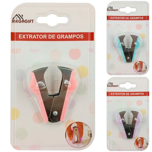Extrator de Grampos 6x5cm em Metal Megagift