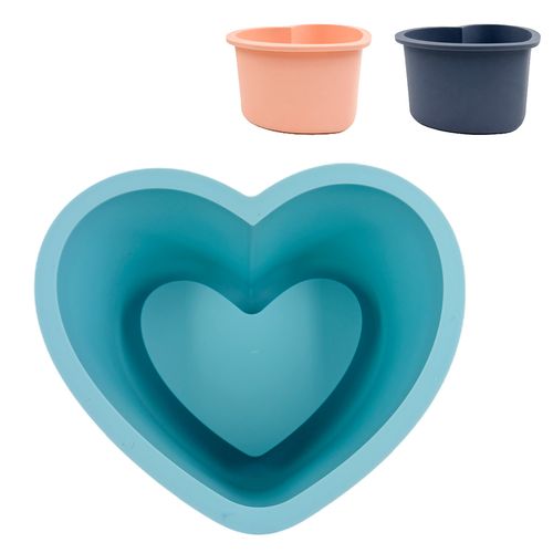 Forma Coração 17x7cm em Silicone Uncommom