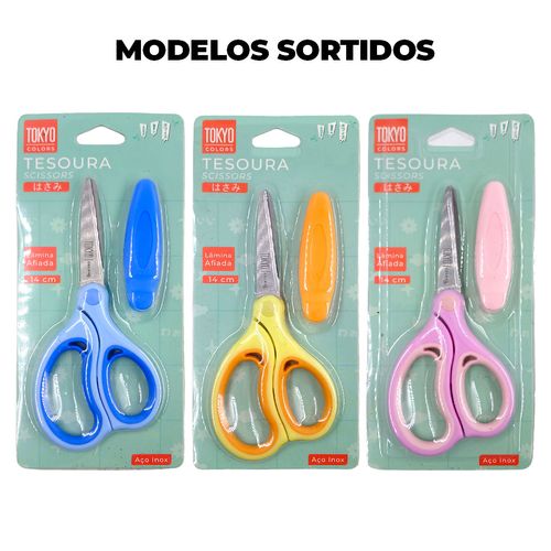 Tesoura Colors Multiuso 14cm Multiart