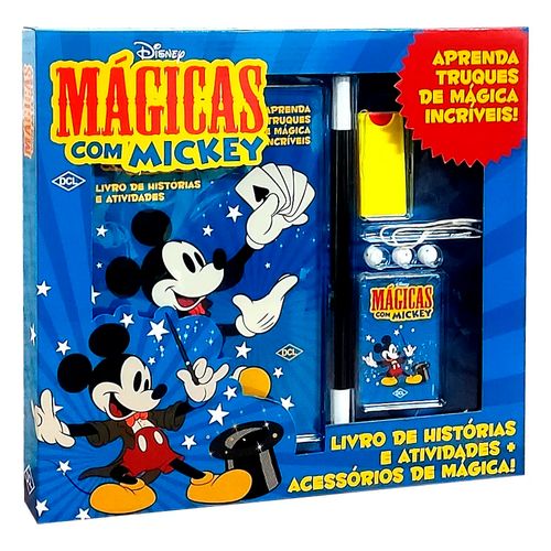 Show de Mágicas Mickey 9 Peças em Plástico DCL Editora