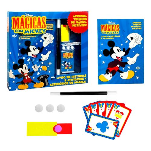 Show de Mágicas Mickey 9 Peças em Plástico DCL Editora