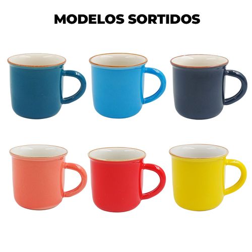 Caneca Color 140ml em Porcelana Interponte