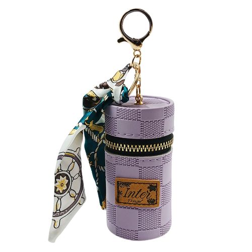 Bolsa Porta Níquel C/Lenço 10x5cm em Poliester Interponte