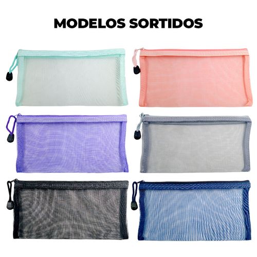 Estojo Porta Objetos 10,5x23cm em Poliéster Interponte