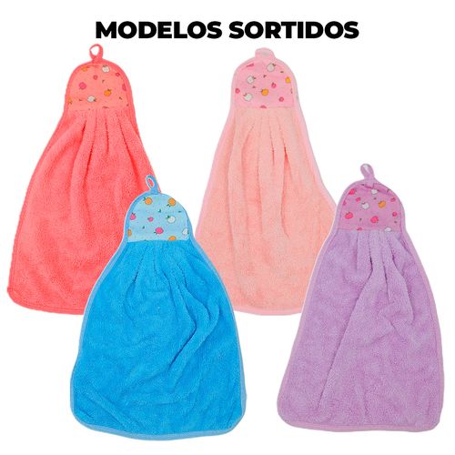 Toalha Bate Mão 44x30cm em Poliéster FWB