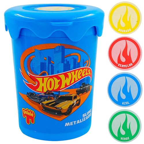 Slime Amoeba Metalizada Hotweels 180g Gelelé