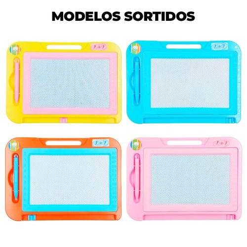 Lousa Mágica Retangular 25x18cm em Plástico MB