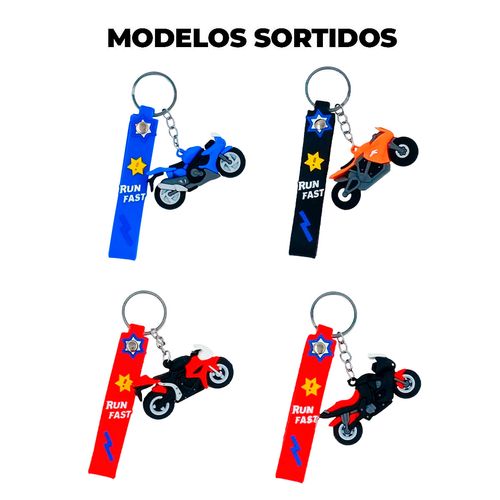 Chaveiro Moto 12cm em PVC Interponte