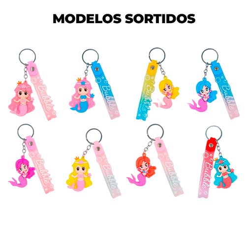 Chaveiro Sereia 12cm em PVC Interponte