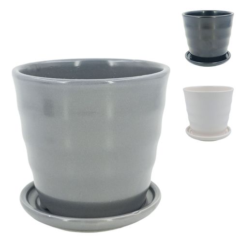 Vaso Cachepot 10cm em Cerâmica Sanxia