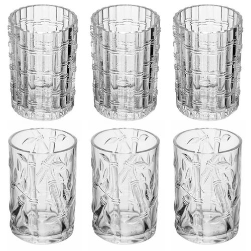 Jogo de Copos Alto Kona 6 Peças 280ml em Vidro Lyor