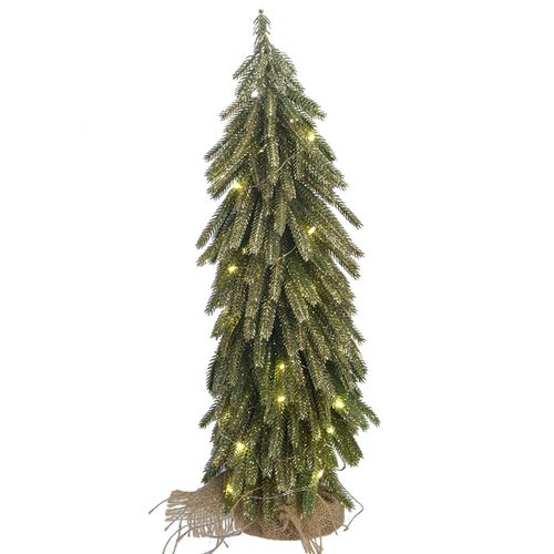 Árvore Natalina Decorativa C/ Led 50cm em Plástico Mabruk