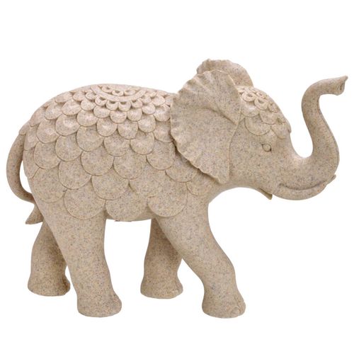 Elefante Decorativo 28x11x21cm em Resina Mabruk