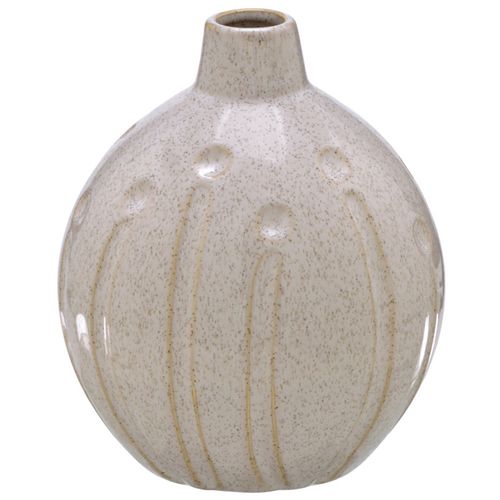 Vaso Decorativo 15x15x18cm em Cerâmica Mabruk