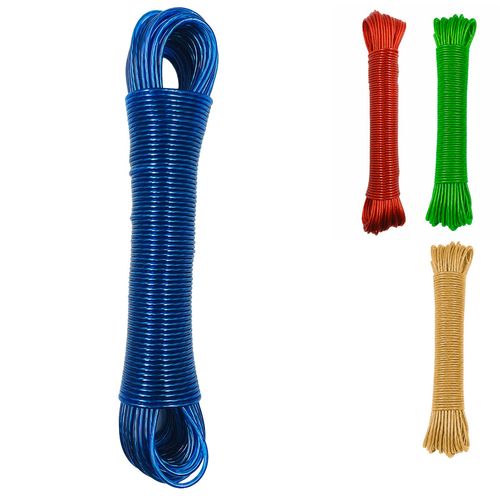 Corda Varal 30m em Metal Livon