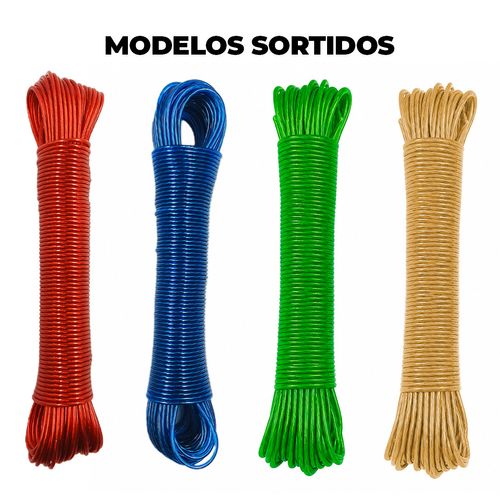 Corda Varal 30m em Metal Livon