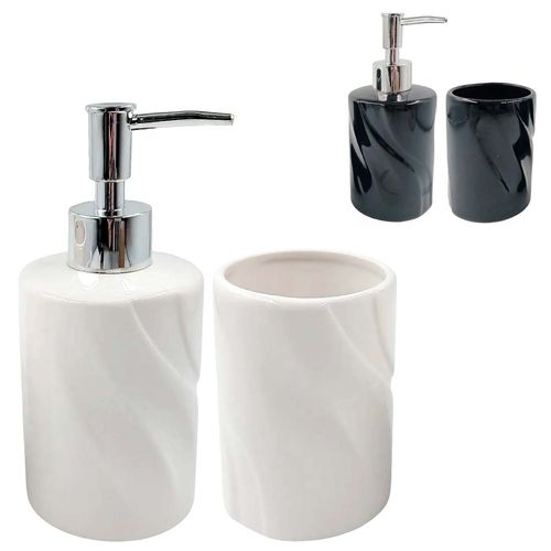 Kit Banheiro 2 Peças em Porcelana Sanxia