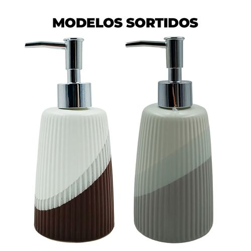 Porta Sabonete Líquido 320ml em Ceramica Chinatown