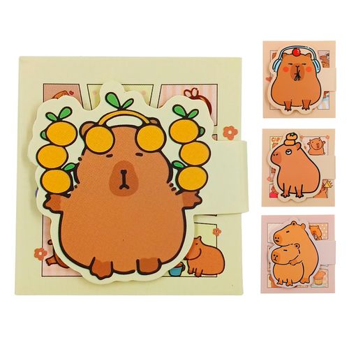 Mini Bloco de Anotação Capivara 5,8x6,2cm em Papel Michael Judi