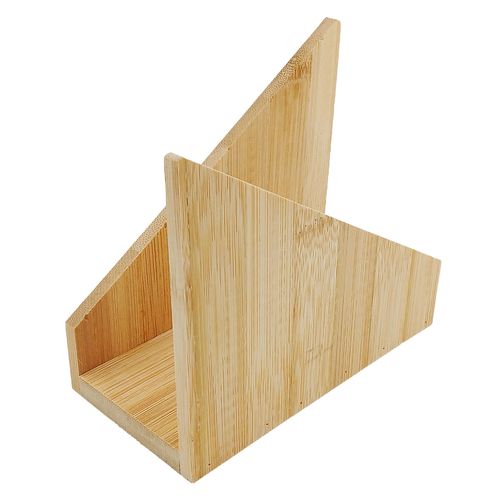 Porta Guardanapo 14x12cm em Bambu Kehome