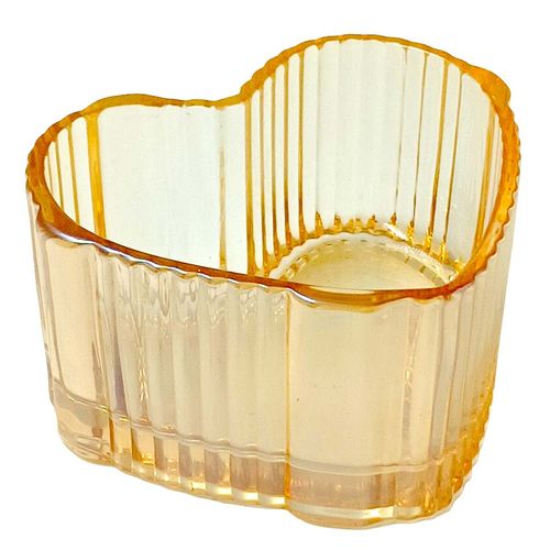 Potiche Decorativo L'amour 7cm em Vidro Kehome