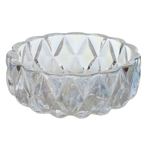 Potiche Decorativo Cristalle 8cm em Vidro Kehome