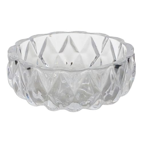 Potiche Decorativo Cristalle 8cm em Vidro Kehome