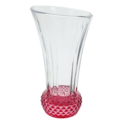 Vaso Aurora Decorativo 13x7cm em Vidro Kehome