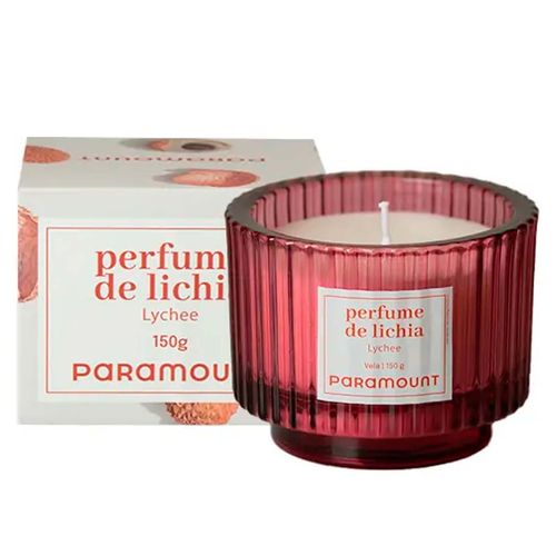 Vela Aromática de Lichia 8cm em Vidro Paramount