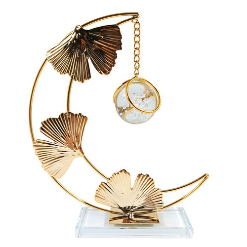 Escultura Decorativa 22cm em Metal Grace