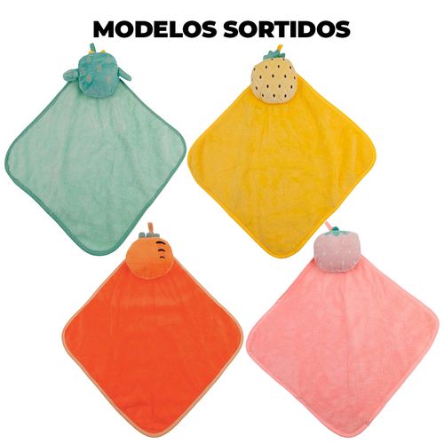 Toalha Bate Mão Frutas 30x30cm em Poliéster Interponte