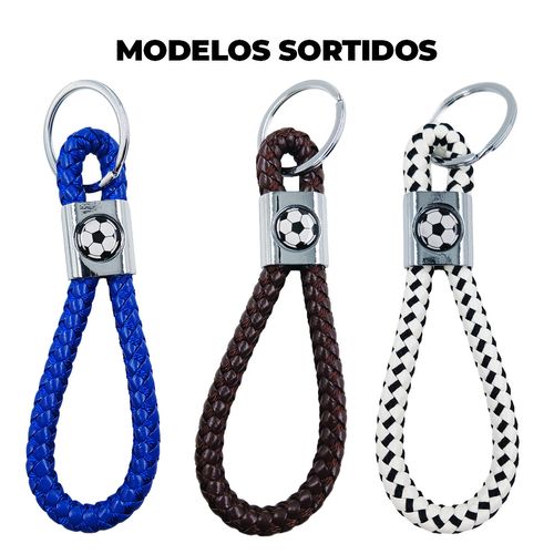 Chaveiro C/ Enfeite 11cm em Metal Interponte